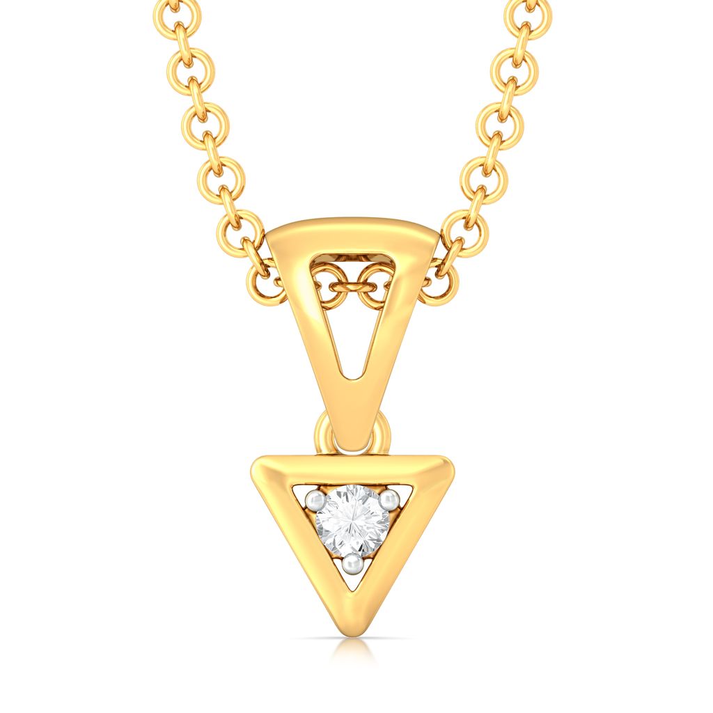 Center of Attraction Diamond Pendants
