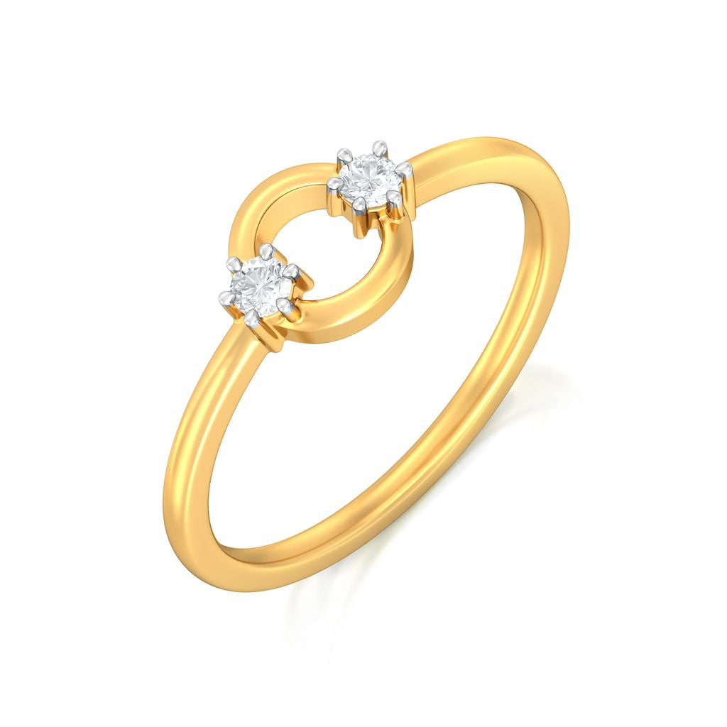 Hoop Whoop Diamond Rings