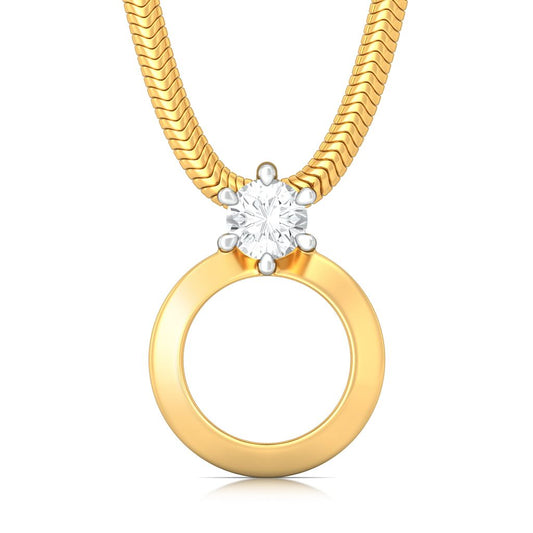 Hoop Whoop Diamond Pendants