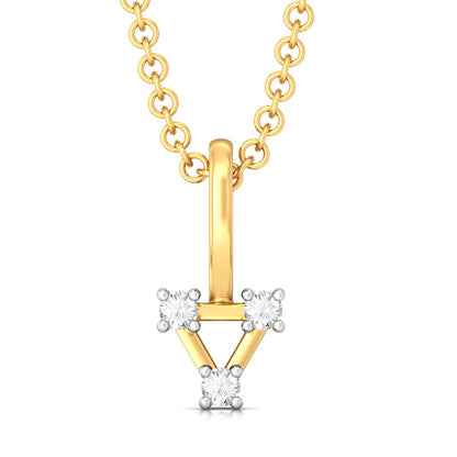 Tricky Trinity Diamond Pendants
