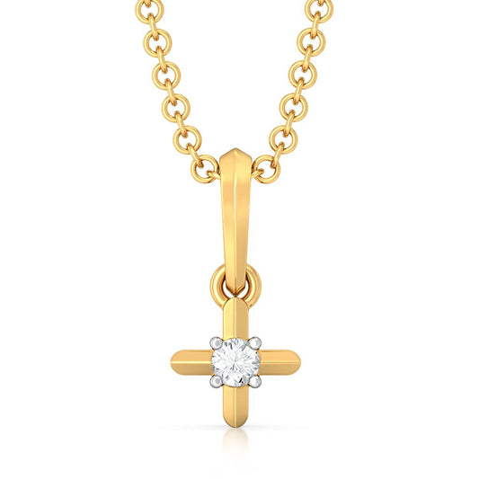 Crossover Gloss Diamond Pendants