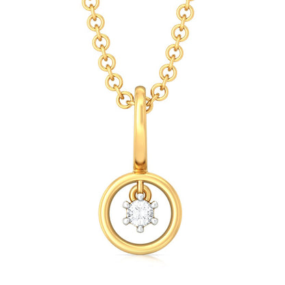 Dotted Dimensions Diamond Pendants