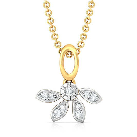 Dew Cue Diamond Pendants