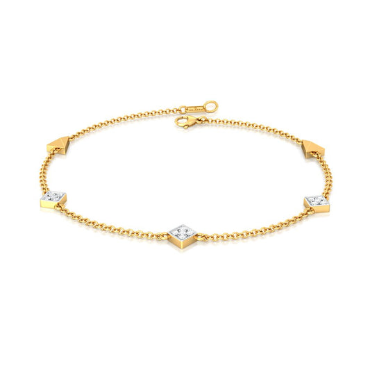Parallel Spell Diamond Bracelets