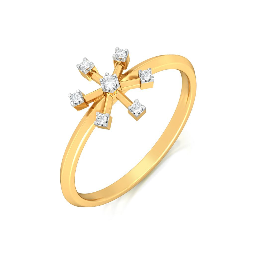 Ferris Roll Diamond Rings