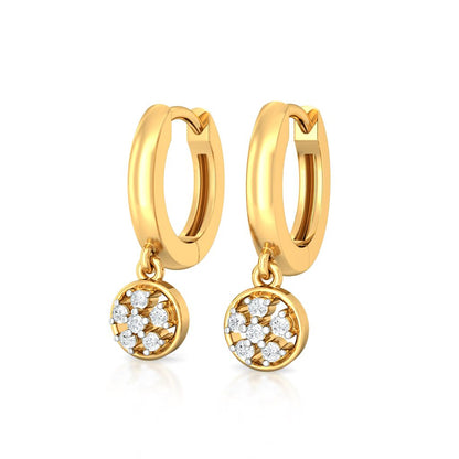 Wheel Deal Diamond Earrings