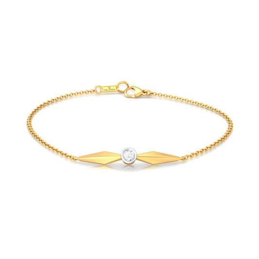 Simple Winkle Diamond Bracelets