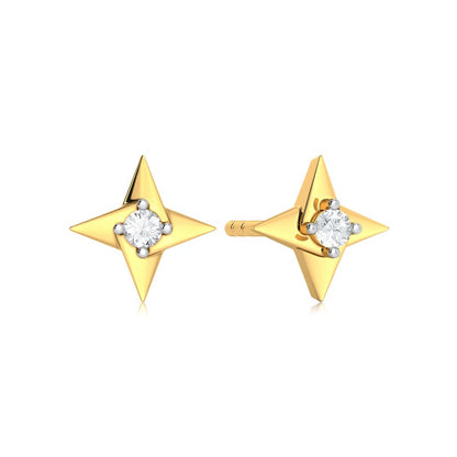 Fidget Digit Diamond Earrings