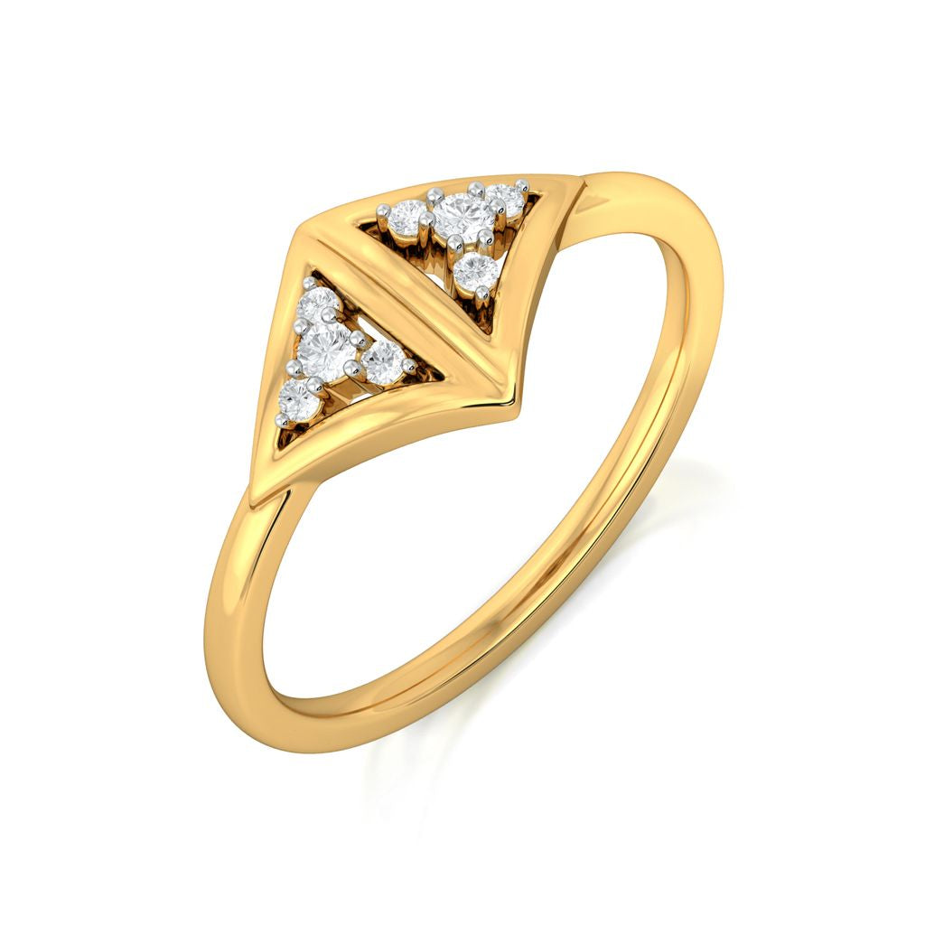 Doppelganger Diamond Rings