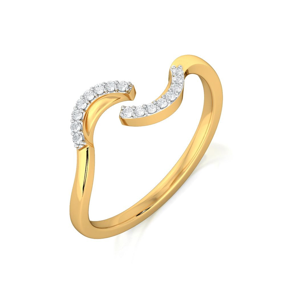 Semi Demi Diamond Rings