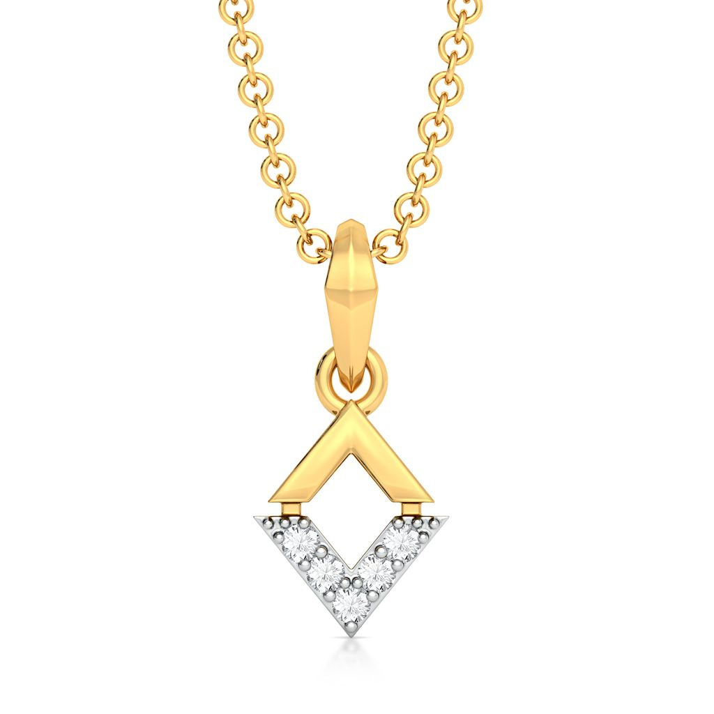 Dual Spectacle Diamond Pendants