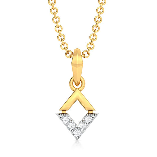Dual Spectacle Diamond Pendants