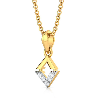 Dual Spectacle Diamond Pendants