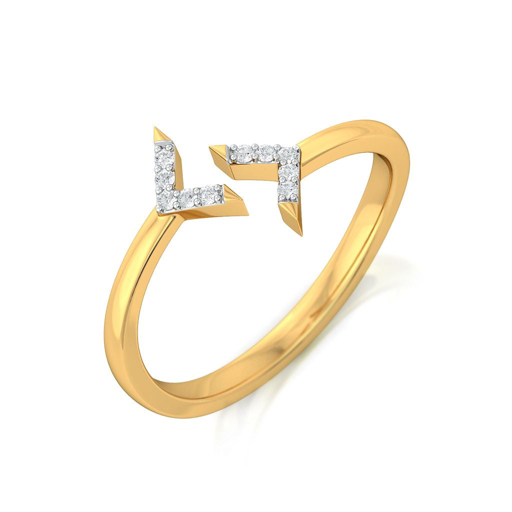 Delta Dainty Diamond Rings