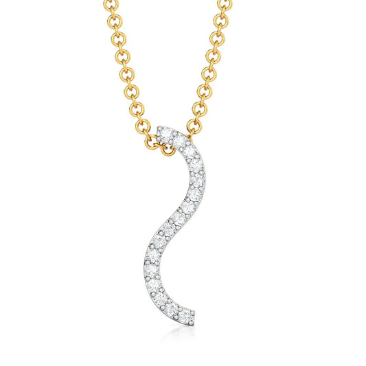 Cue The Dew Diamond Pendants