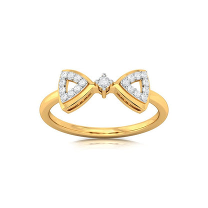 Cutsy Curtsy Diamond Rings