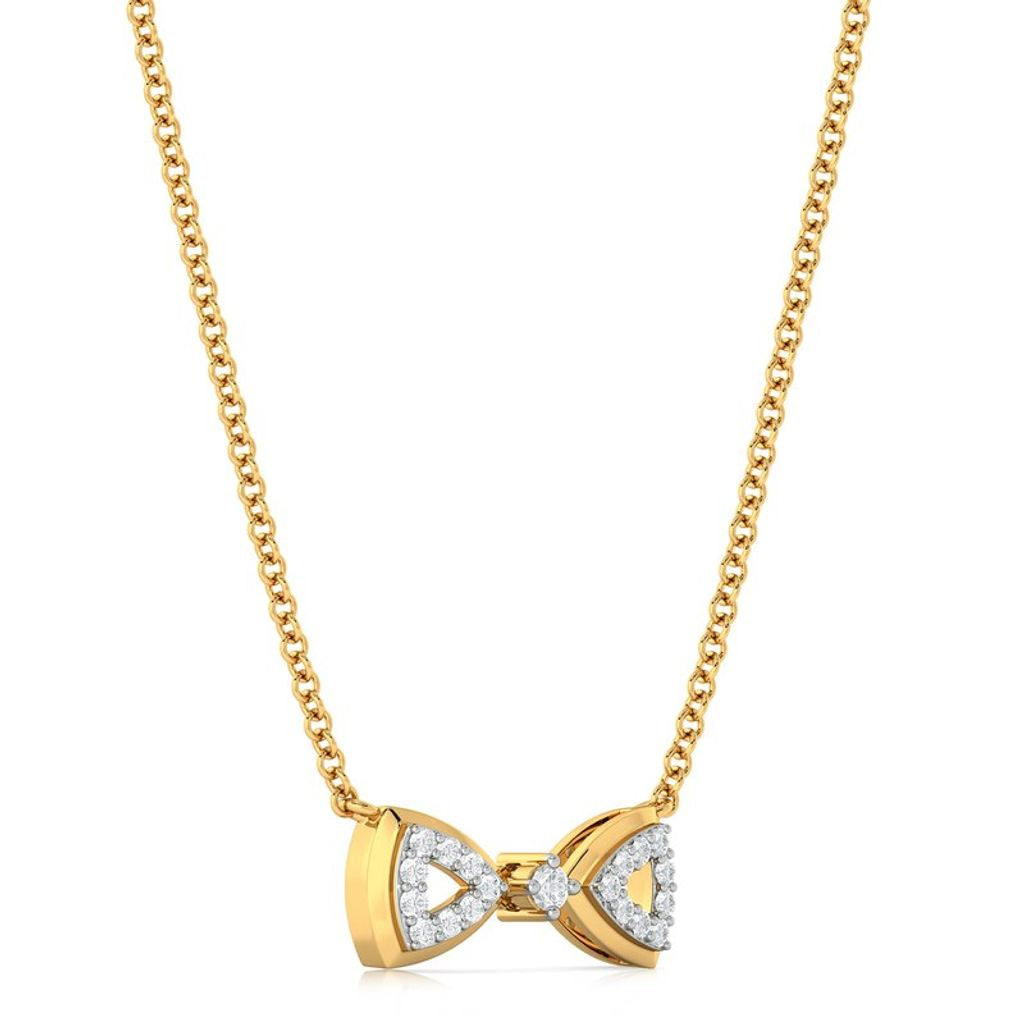 Cutsy Curtsy Diamond Necklaces