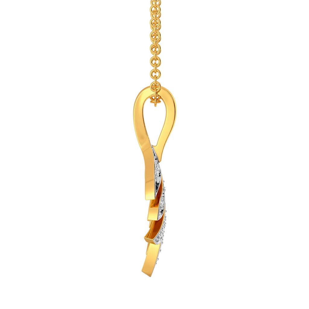 Flash n Fern Diamond Pendants