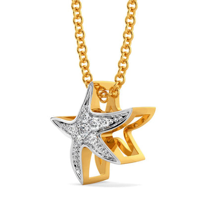 Starry Seas Diamond Pendants