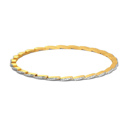 Stun A Fern Diamond Bangles