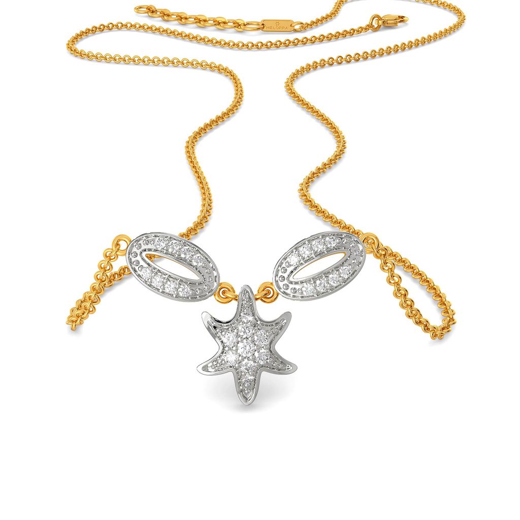 Link O Star Diamond Necklaces