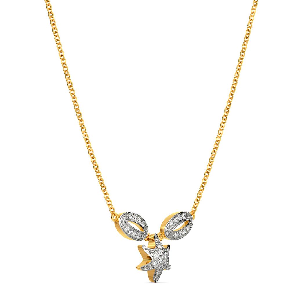 Link O Star Diamond Necklaces