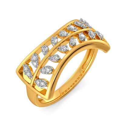 Petal Posse Diamond Rings