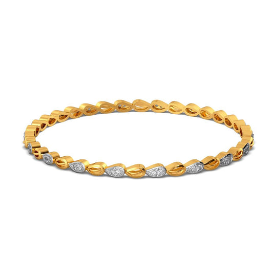 Path O Petal Diamond Bangles