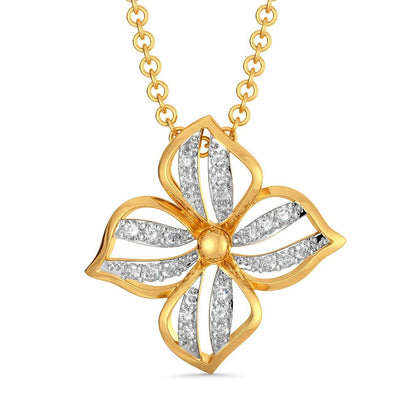 A Petal Place Diamond Pendants
