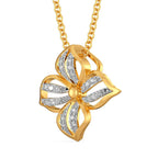 A Petal Place Diamond Pendants