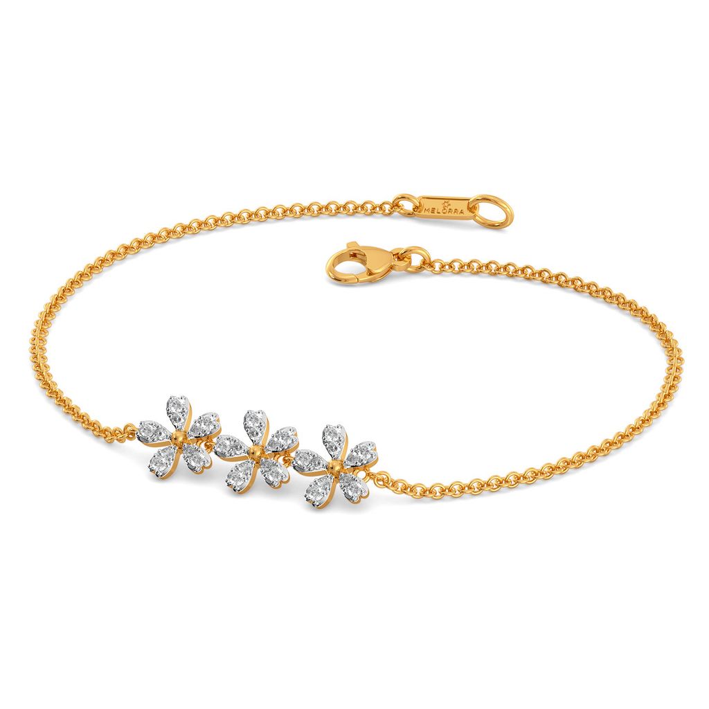 Floral Feels Diamond Bracelets