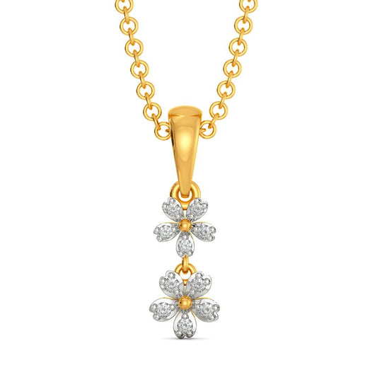 Floral Feels Diamond Pendants