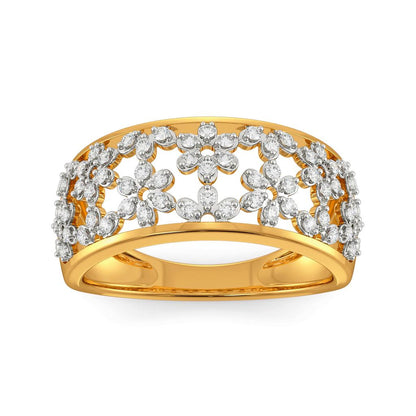 Lace Line Up Diamond Rings