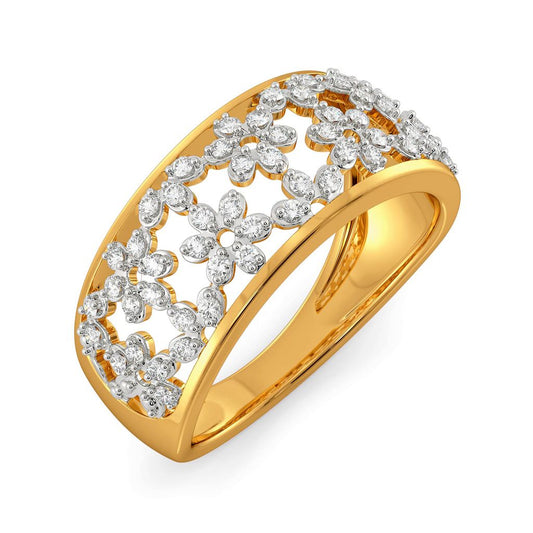 Lace Line Up Diamond Rings