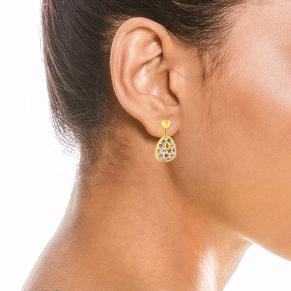 Lace Unlocked Diamond Earrings