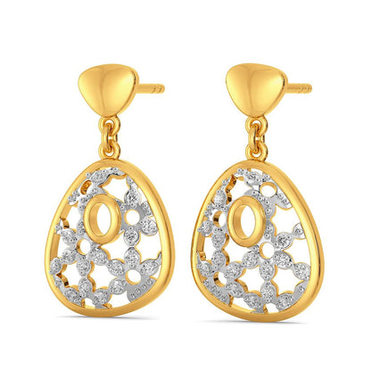 Lace Unlocked Diamond Earrings