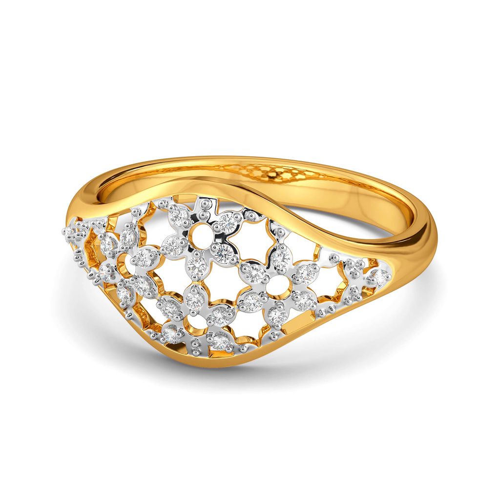 Lace Unlocked Diamond Rings