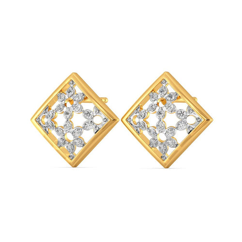 A Lacy Place Diamond Earrings