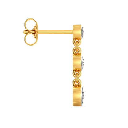 True Troika Diamond Earrings