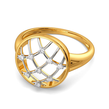 Crochet Nets Diamond Rings