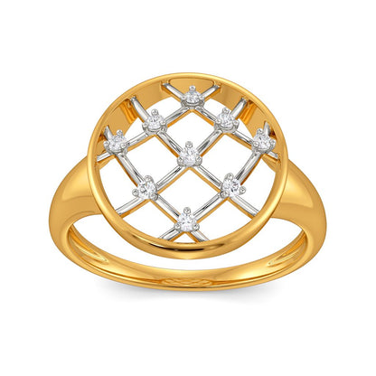 Crochet Nets Diamond Rings