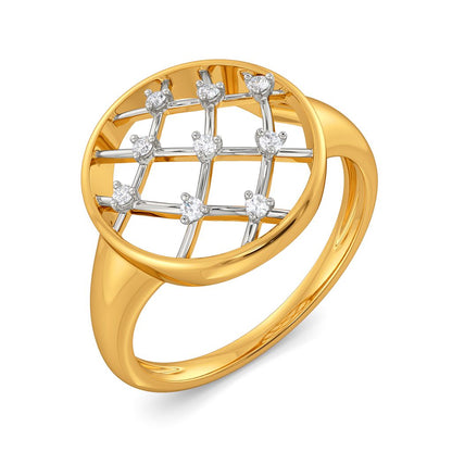 Crochet Nets Diamond Rings