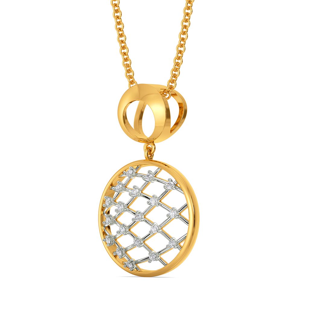 Crochet Nets Diamond Pendants