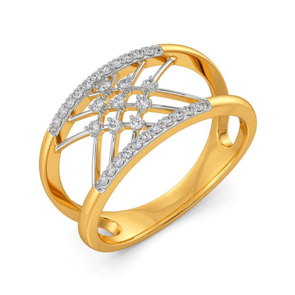 Nostalgic Crochet Diamond Rings