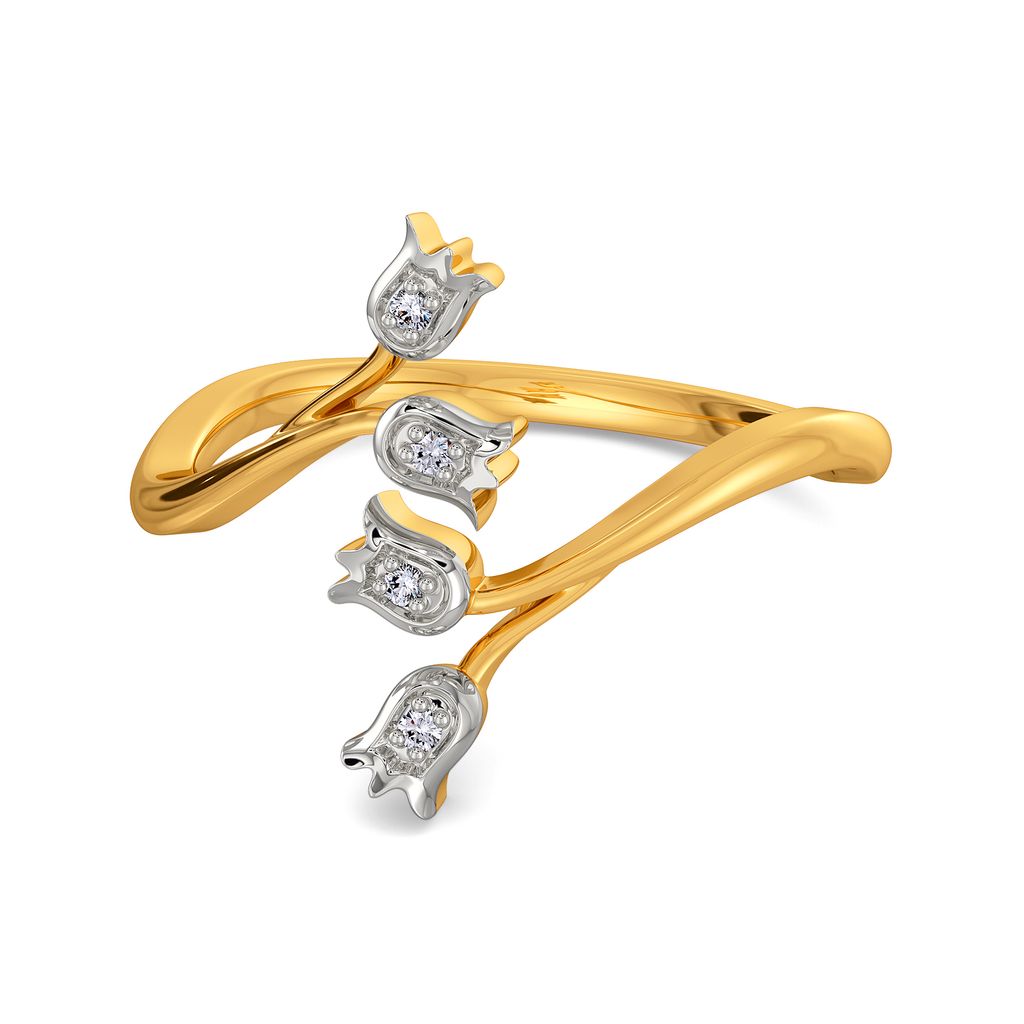 Daffodil Dreams Diamond Rings