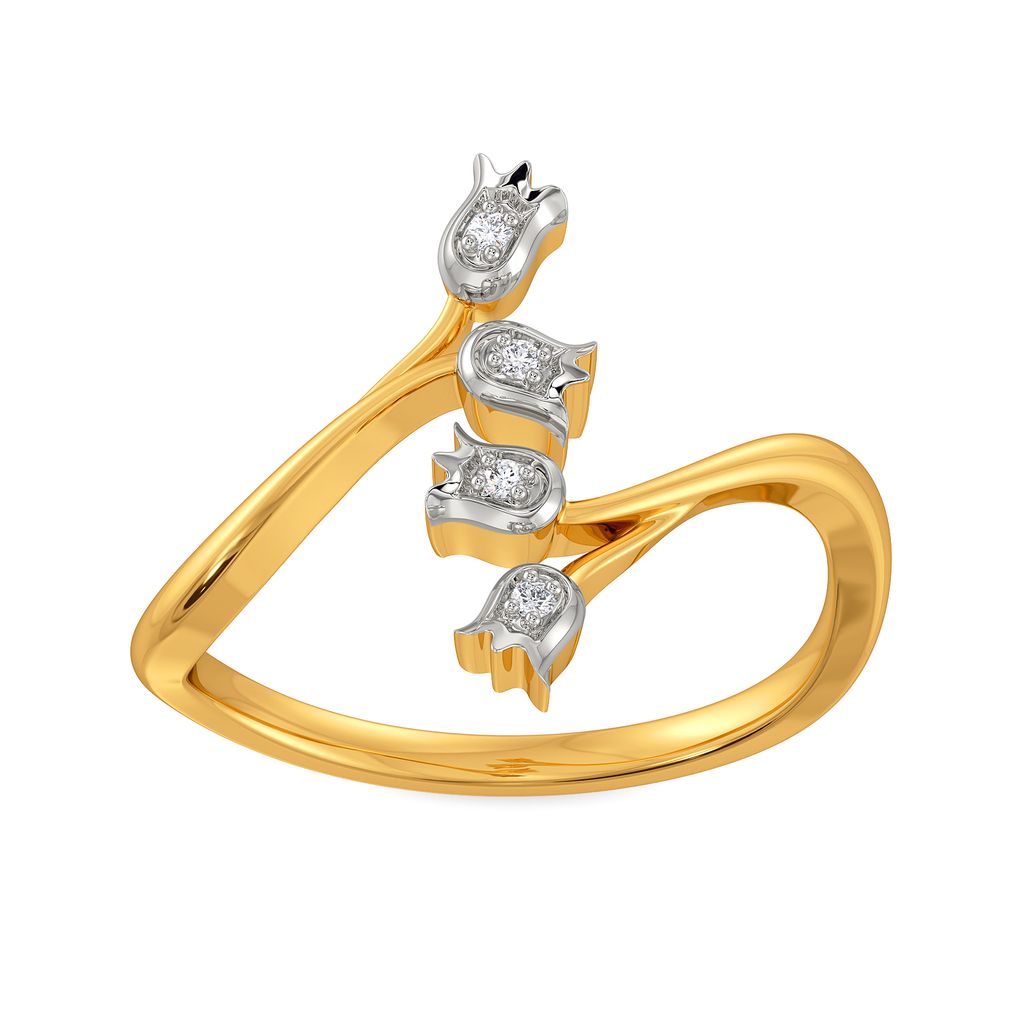 Daffodil Dreams Diamond Rings
