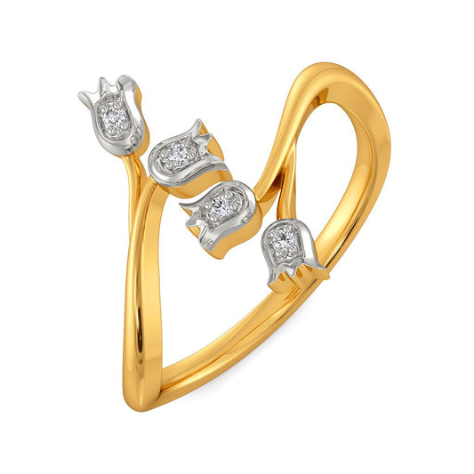 Daffodil Dreams Diamond Rings
