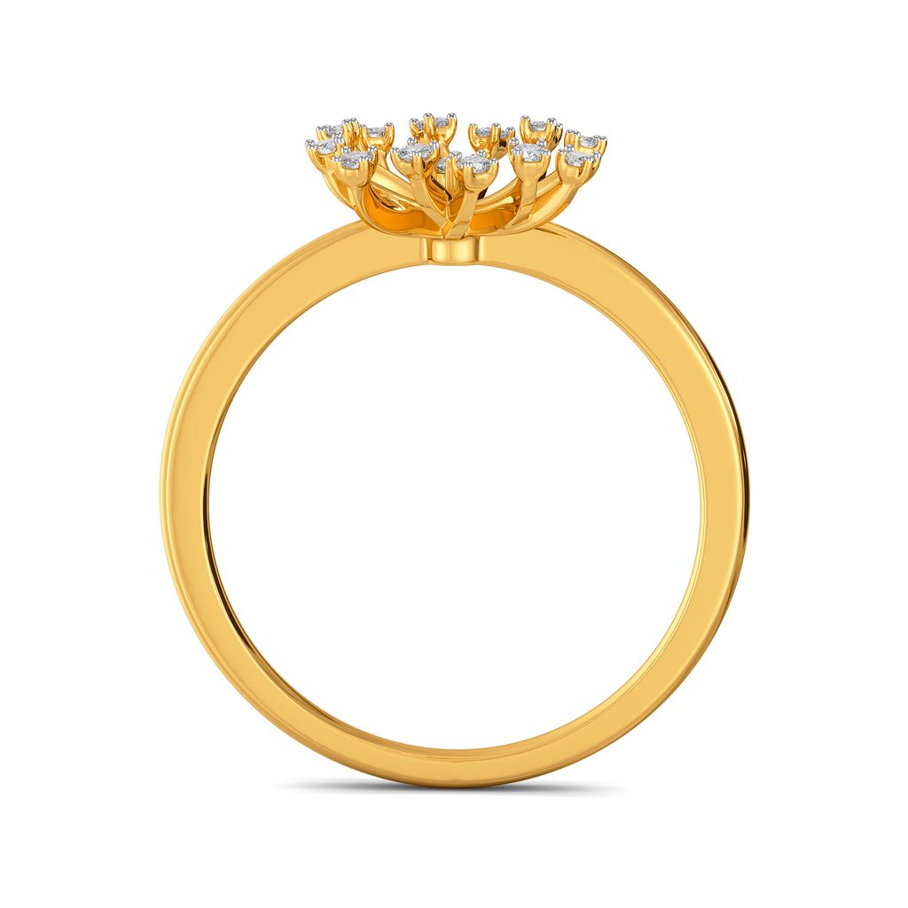 Dandelion Dates Diamond Rings