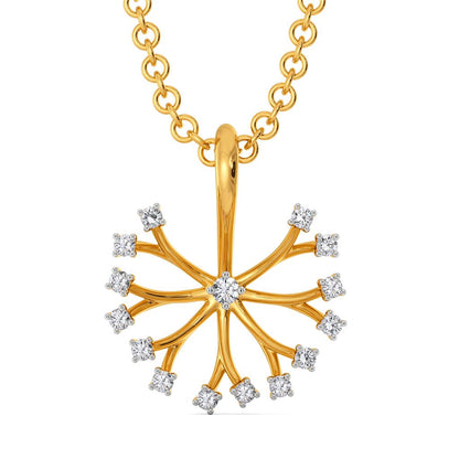 Dandelion Dates Diamond Pendants