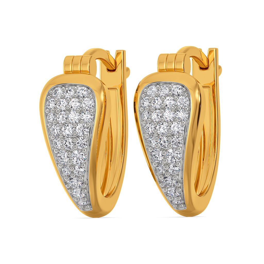 Aura Ornate Diamond Earrings